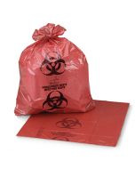 Biohazard Bags, Red, 38 x 45, 3mil