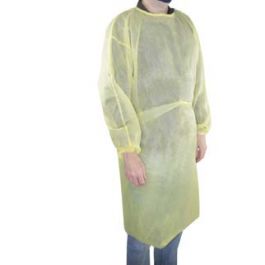 Yellow Isolation Gown, Level 1, L