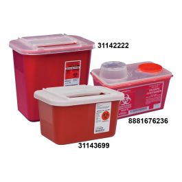 Sharps-A-Gator Cont, 2 Gal, Red