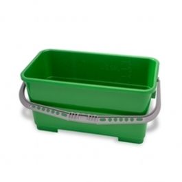 AlphaMop Green Polypropylene Bucket, 6 Gallon