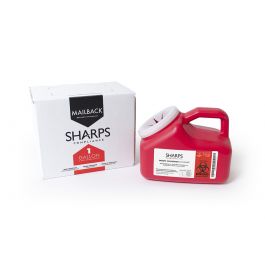 Sharps Mailback Container, 1 Gallon