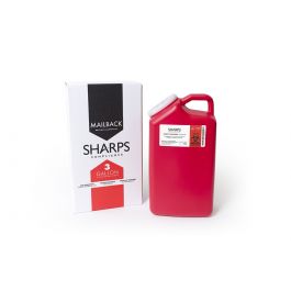 Sharps Mailback Container, 3 Gallon