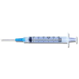 BD syringe/needle combination BD Luer-Lok™ tip, 3mL, 26g x .625