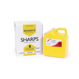 Sharps Mailback for Trace Chemo, 2 Gallon