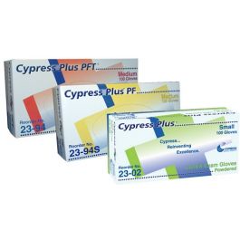 Cypress Plus Latex Glove, Smooth, XL