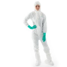 BioClean-D Coverall with Hood, Sterile, 4XL