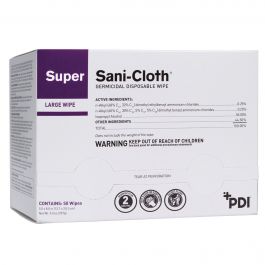 PDI Super Sani-Cloth Disposable Wipe