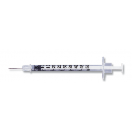 BD Lo-Dose™ U-100 Insulin Syringe, .5mL, 31g x .3125