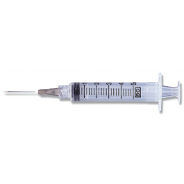 BD syringe/needle combination BD Luer-Lok™ tip, 5 mL, 21g x 1
