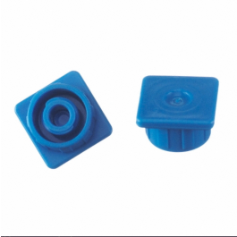 Cap, Multi-Ad LL Syringe, Blue, 500/Cs