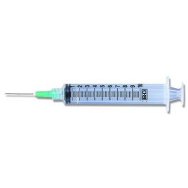 BD syringe/needle combination, 10 mL, 20 g x 1