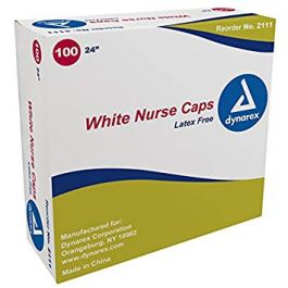 Nurse Cap O. R., 24 White