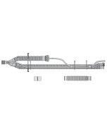 LTV Ventilator Circuit without PEEP, 6'