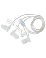 High-Flo Subcutaneous Safety Set, 3-Needles, 6mm, 26g