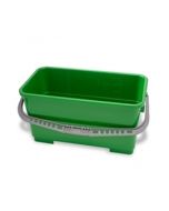 AlphaMop Green Polypropylene Bucket, 6 Gallon
