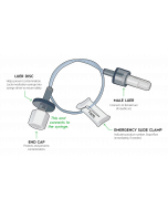 Precision Flow Rate Tubing Set, 30 mL/hr
