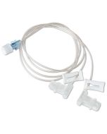 High-Flo Subcutaneous Safety Set, 2-Needles, 12mm, 24g