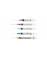 Luer-lok Syringe with Needle, 3mL, 25g x 1"