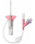 BD Nexiva Closed IV Catheter System Dual Port with BD Q-Syte Needle-free Connector 24 G x 0.56”