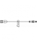 60" Smallbore Ext Set w/Clamp, RL, 50/Cs