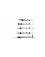 Luer-lok Syringe and Needle, 3mL, 21g x 1.5"