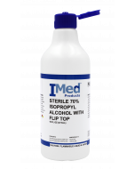 IMed Sterile 70% Isopropyl Alcohol With Flip-Top, 16oz