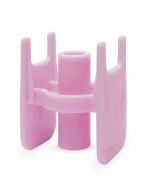 Guarded Luer Lock Connector (Female Luer Slip/Female Luer Slip), Violet