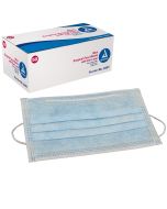Face Mask w/Ear Loop, Blue, 50/Bx