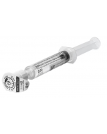 PosiFlush SafeScrub Prefilled Saline Syringe with Disinfection Unit, 10mL