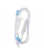 Primary IV Administration Set SafeDay™ Gravity 2 Ports, 15 Drops/mL, 84"