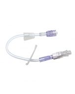 CARESITE® Micro 8" Standard Bore Extension Set with STEADYCare™ Wedge, 1.0 mL