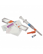Pulsator™ Plus Arterial Blood Sampling Kit, 23Gx1" Pre-Attached Needle with Needle-Pro Device, 22Gx1.5" Secondary Needle with Needle-Pro Device