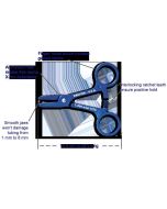 A-Clamp, N/S, Plastic, Disp, 100/Case