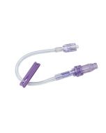 CARESITE® Positive Displacement Needleless Connector with Removable High Pressure Standard Bore Extension Set, 8"