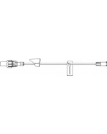 STEADYCare™ Small Bore Extension Set with Wedge™ Stabilizer, Female Luer Lock Connector, 7"