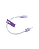Standard Bore High Pressure Extension Set with Non-Removable Slide Clamp, 8" 50/Cs