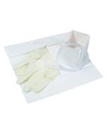 Cath-N-Glove® Catheter Kit, 14 Fr,  Two Vinyl Gloves
