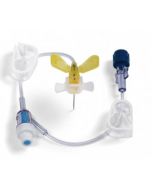 MiniLoc Safety Winged Infusion Set with Y-Site, 22g x .75"