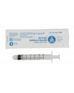 3 cc Luer Lock Syringe without Needle