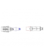 ChemoLock Hybrid IV Push Kit: ChemoLock Injector with Clave Adaptor