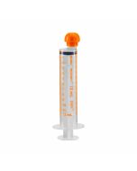 12mL Oral Syringe, Orange, Sterile
