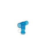 AirLife® Valved Tee Adapter, 22mm OD x 22mm OD