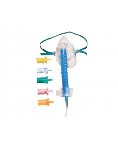 AirLife™ Diluter jet venturi-style mask, Adult, 6" flextube