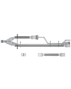 LTV Pat Circuit w/o PEEP, Pediatric, 15mm