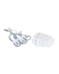 Safety SCIg Set, 36" Tri-Furcated, 6mm, 27 gauge