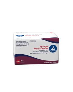 1cc Syringe, LL, 100/Box