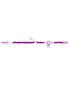98" 60 Drop Adm Set w/MicroClave,50/Cs