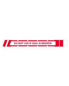 SecurSeal Syringe Seal, Red/Clear