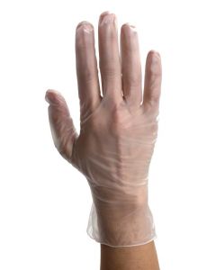 Gloves, 'Safe-Touch' Vinyl NS PF Md