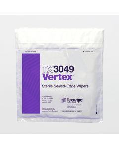 Vertex Dry Wiper, Sterile, 9" x 9"